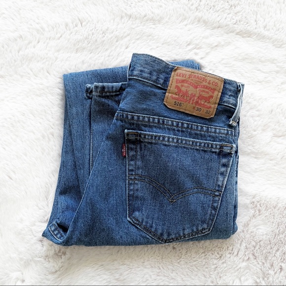 Levis Vintage Straight Leg Jeans 3 X 32 